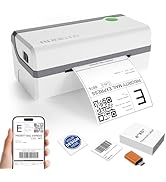 Rongta Bluetooth Thermal Shipping Label Printer, Wireless 4x6 Label Sticker Printer for Shipping ...