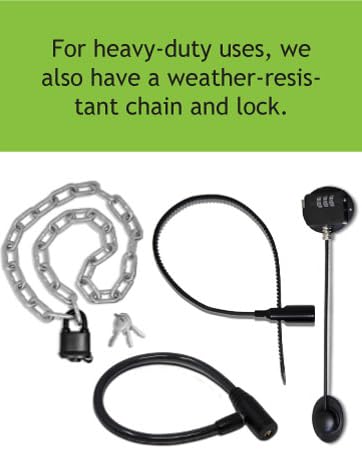 urban august chain adjustable adhesive locks