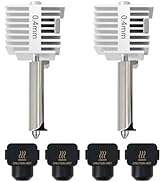 HzdaDeve 2 Pack A1 Mini/A1 Hotend Print Head Hot End Kit Extruder Upgrade Stainless Steel Hotend ...