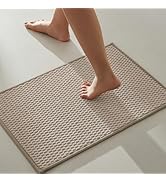 Bathroom Rugs Non Slip Washable, Super Absorbent Thin Bath Mat Small Quick Dry Low Pile Bathroom ...