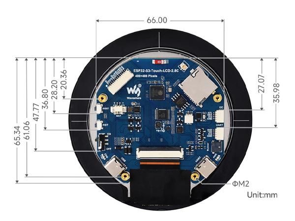 ESP32-S3-LCD-2.8C