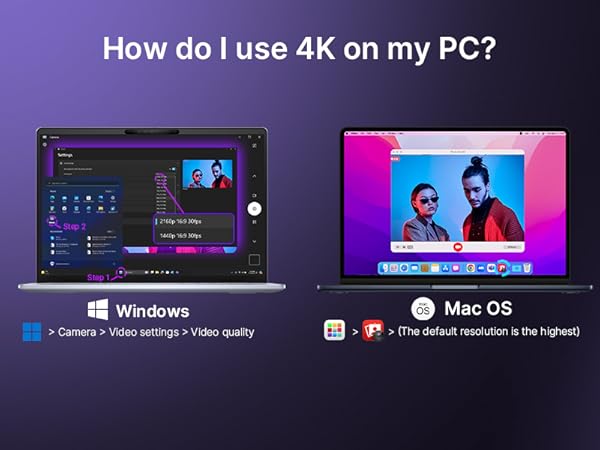 Shows how to open the N660P PRO on Windows and Mac systems
