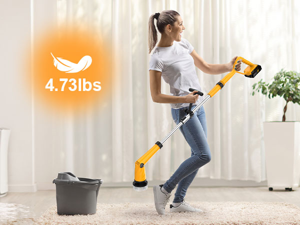 electric spin scrubber