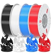 PINBALL PETG 3D Printer Filament 1.75mm High Precision Durable Strong Filament Mith Better Flow D...