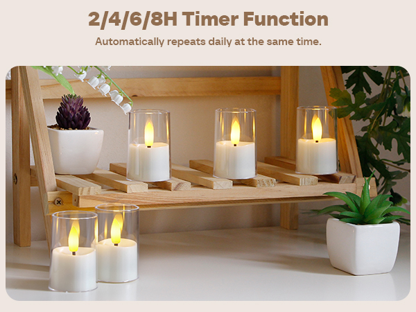flameless tea light candles