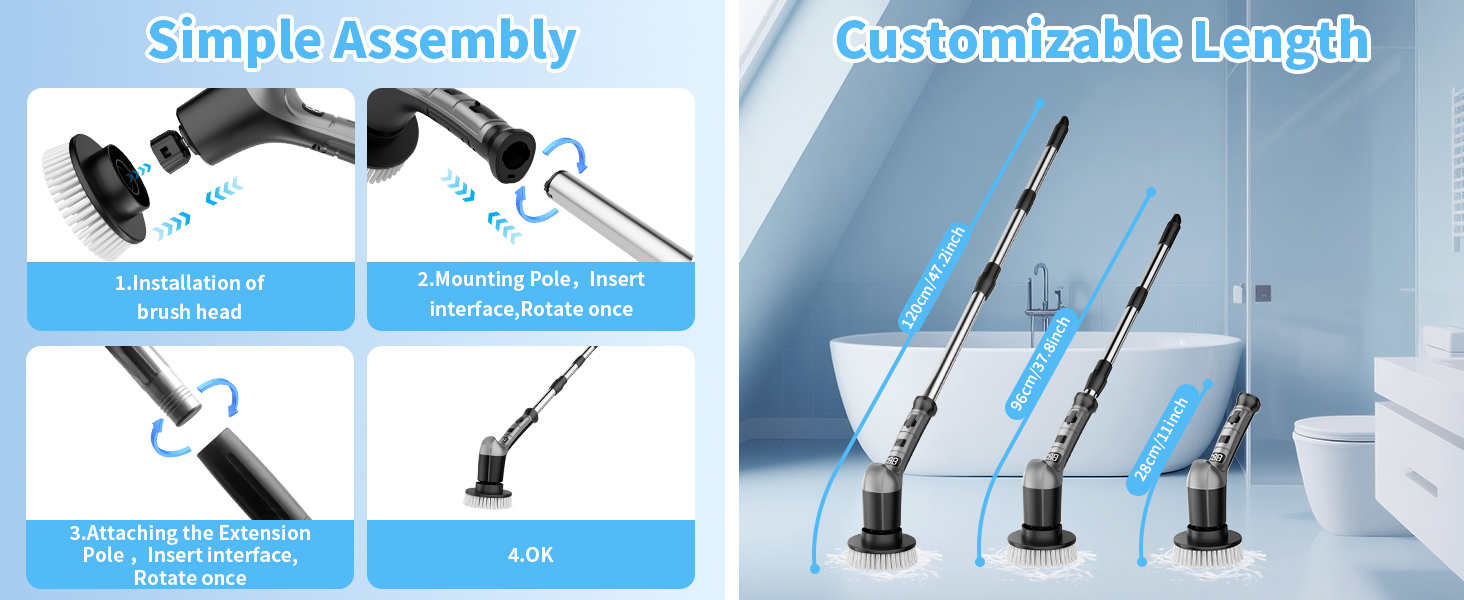 Cordless Power Cleaning Brush