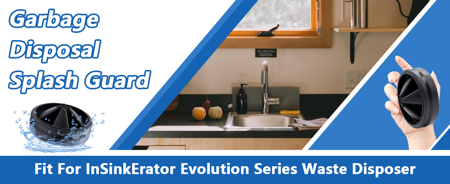 garbage disposal splash guards