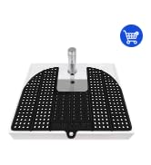 Bathroom Sink Cover for Counter Space Makeup, Foldable Silicone Sink Mat with Hanging Loop, 20.7"...