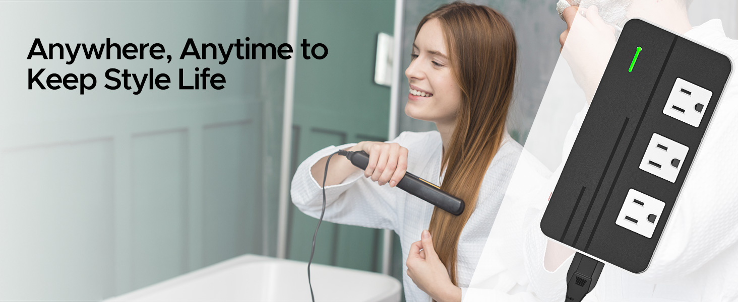 voltage converter for hair tool