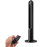 ARLIME Oscillating Tower Fan, 42 Inch Bladeless Cooling Fan with Remote Control, LED Control Pane...