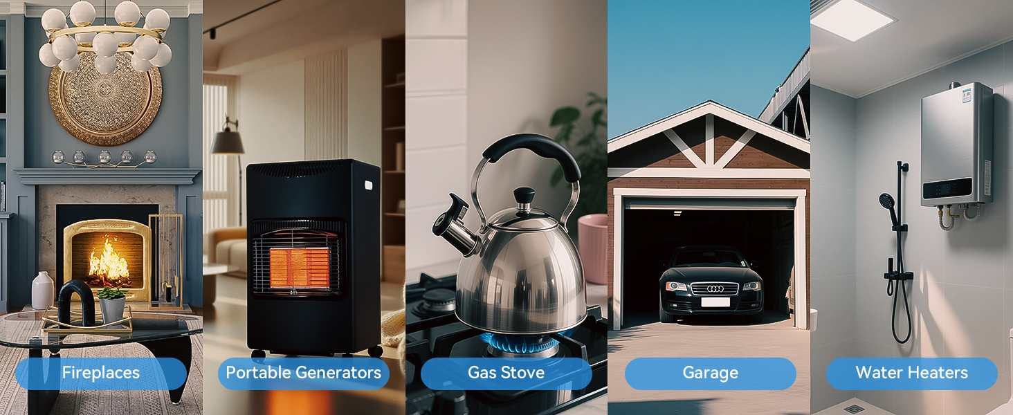 High Quality Combustible Gases &amp;amp; Co Alarm Detectors