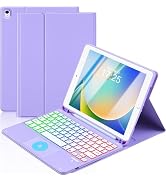 MePadKey Touchpad Keyboard Case for 9th /8th/7th Generation 10.2 inch/Pro 10.5/Air 3rd Gen, 7-Col...