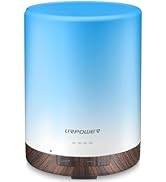 URPOWER 300ml Essential Oil Diffuser Ultrasonic Air Humidifier AUTO Shut Off Aromatherapy Scent D...