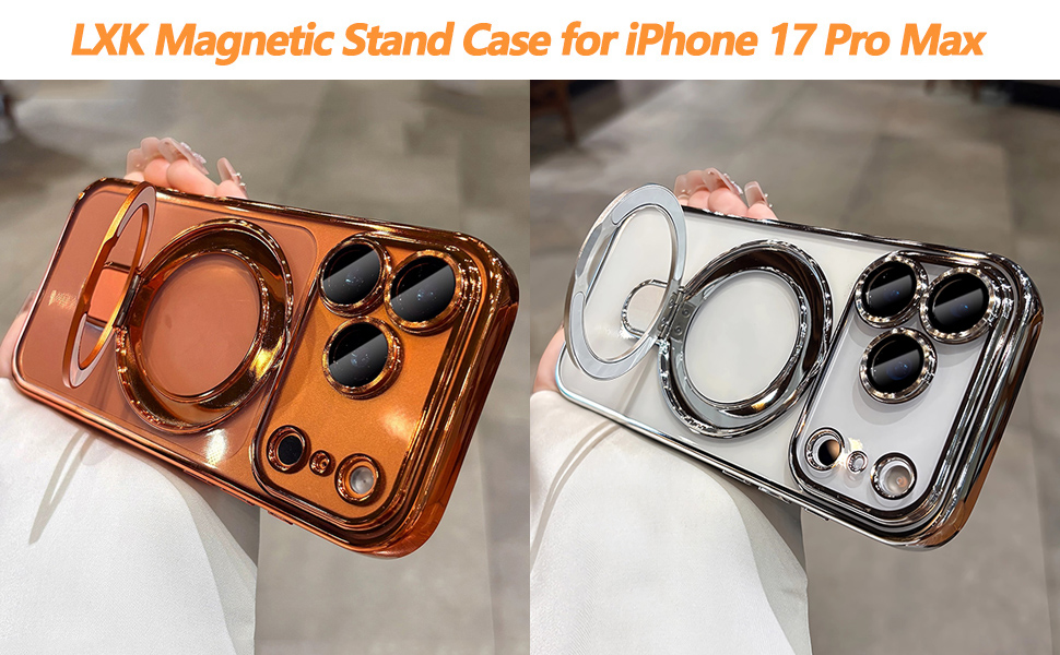 iphone 17 Pro max Case Magnetic stand