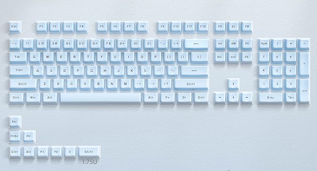 Jelly Keycaps, Mechanical Keyboard for keycaps Set, OEM Profile Clear Key Cap
