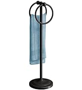 BGL Hand Towel Holder Stand for Bathroom, Hand Towel Stand for Bathroom Counter, Free Standing To...