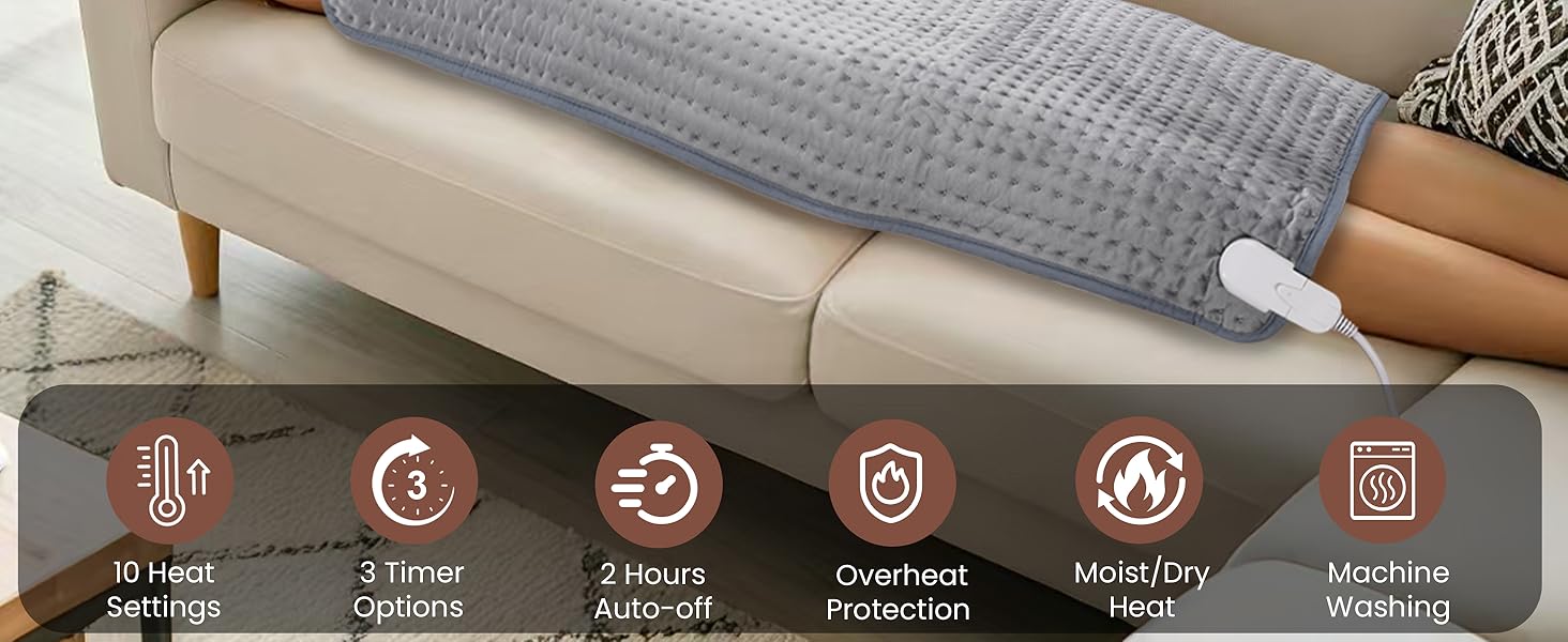 heating pad for back