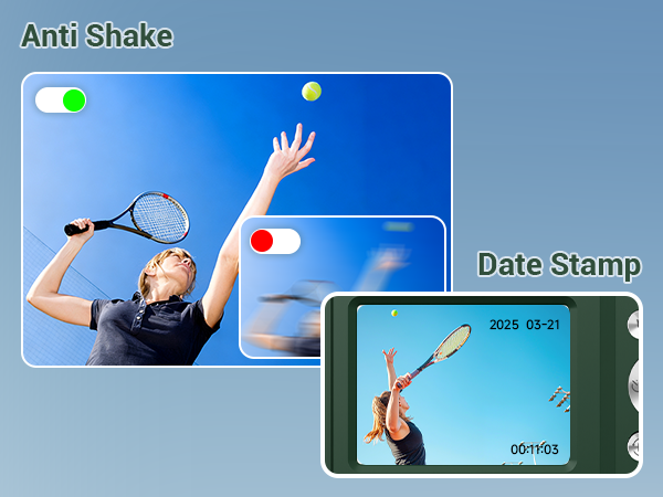 Anti shake camera photography camera