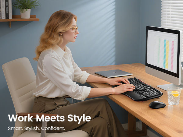 Keyboard and mouse sets for women