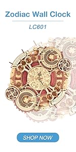 ROKR 3D Wooden Motorcycle Puzzle-1:8 Scale Wood Model Motorcycle Kits to Build for Adults