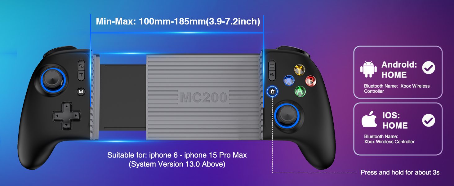 mobile gaming controller