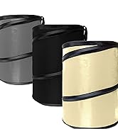 FH Group Auto Car Trash Can Portable Collapsible Car Trash Can Waterproof Garbage Container