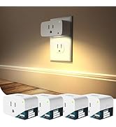 Linkind Matter Smart Plug with LED Night Light, Work with Alexa, Apple Home, Google, Smart Outlet...