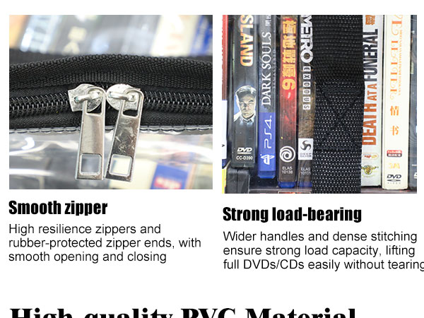 storage bag blu ray blu ray bag dvd storage bag pvc hard plastic dvd case game and dvd storage