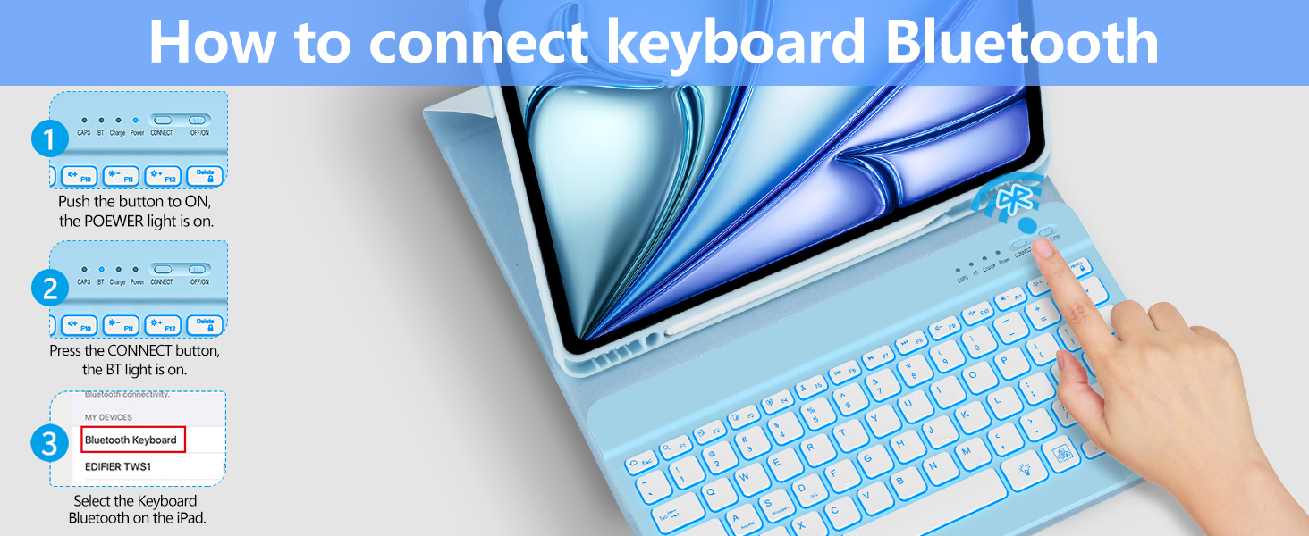 iPad pro 12.9 case with keyboard