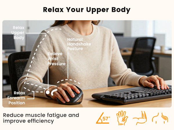 relax upper body