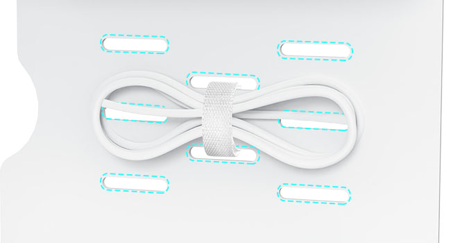 White Cable Management Tray-11