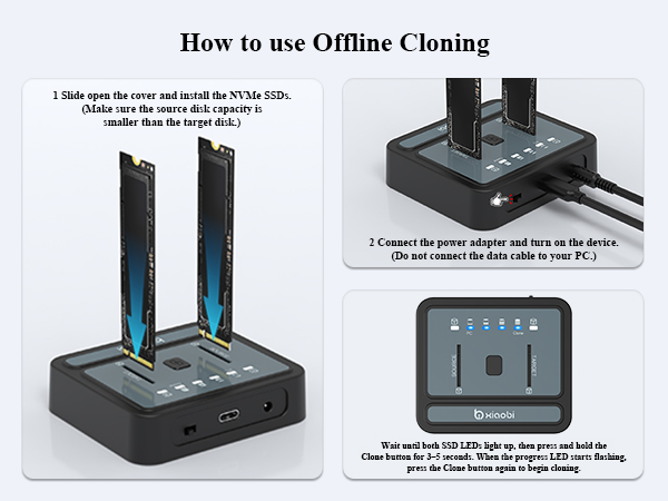 ssd external enclosure hard drive duplicator