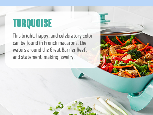 GreenLife, Ceramic Nonstick, PFAS-Free, Non-Toxic, Electric Skillet, Electrics