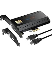 Internal Capture Card, PCIe Capture Card, Stream and Record in 4K60 with Ultra-Low Latency, Work ...