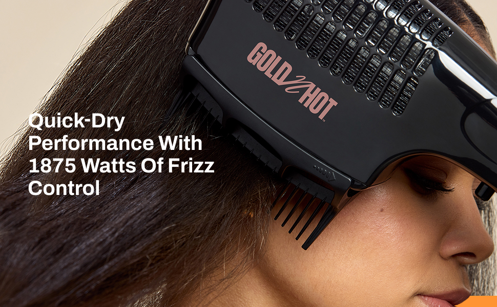 quick-dry performance with 1875 watts of frizz control