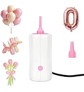 AXHJ Balloon Pump Electric Air Pumps for Long Balloons, Electric Air Balloon Pump, Balloon Inflat...