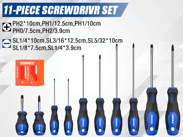 10 professional grade screwdrivers that are designed to serve a multitude of uses.