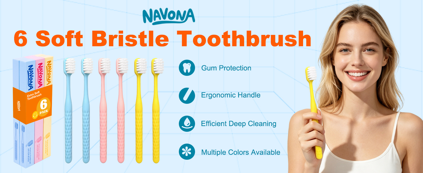 Soft Toothbrush for Adults