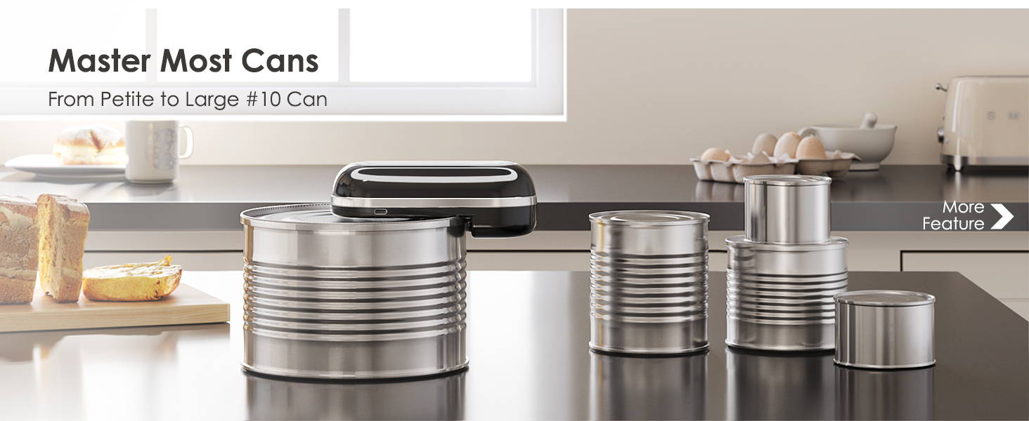 Easily Open Small or Large Tall Cans