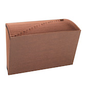 Smead TUFF Expanding File, Alphabetic (A-Z), 21 Pockets, Legal Size
