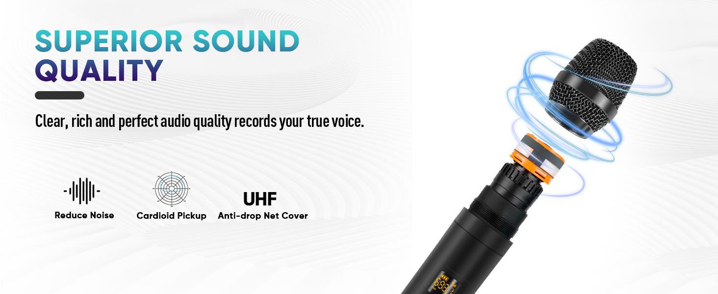 SUPERIOR SOUND QUALITY