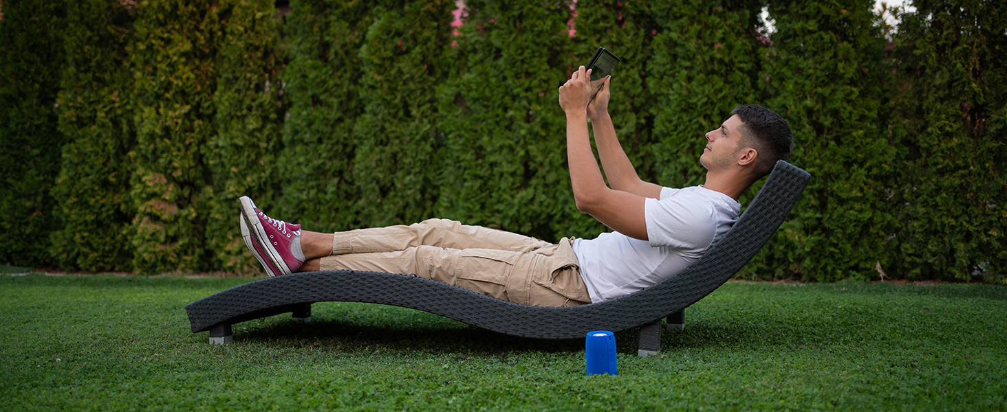 portable speaker bluetooth compact musibaby travel use camping setup road trip versatile 360 sound