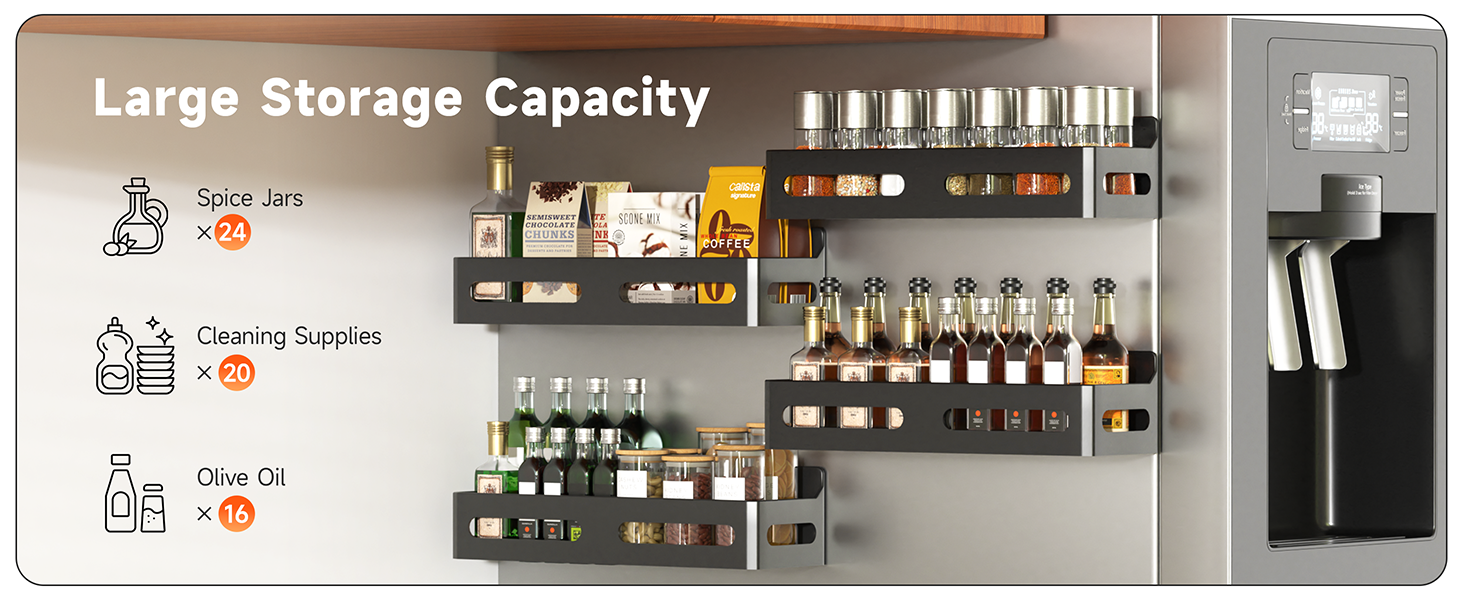 magnetic spice racks