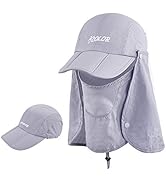 icolor UPF 50+ Sun Cap Fishing Hats Ponytail Sun Protection Hat Summer Travel Beach Golf Hat for ...