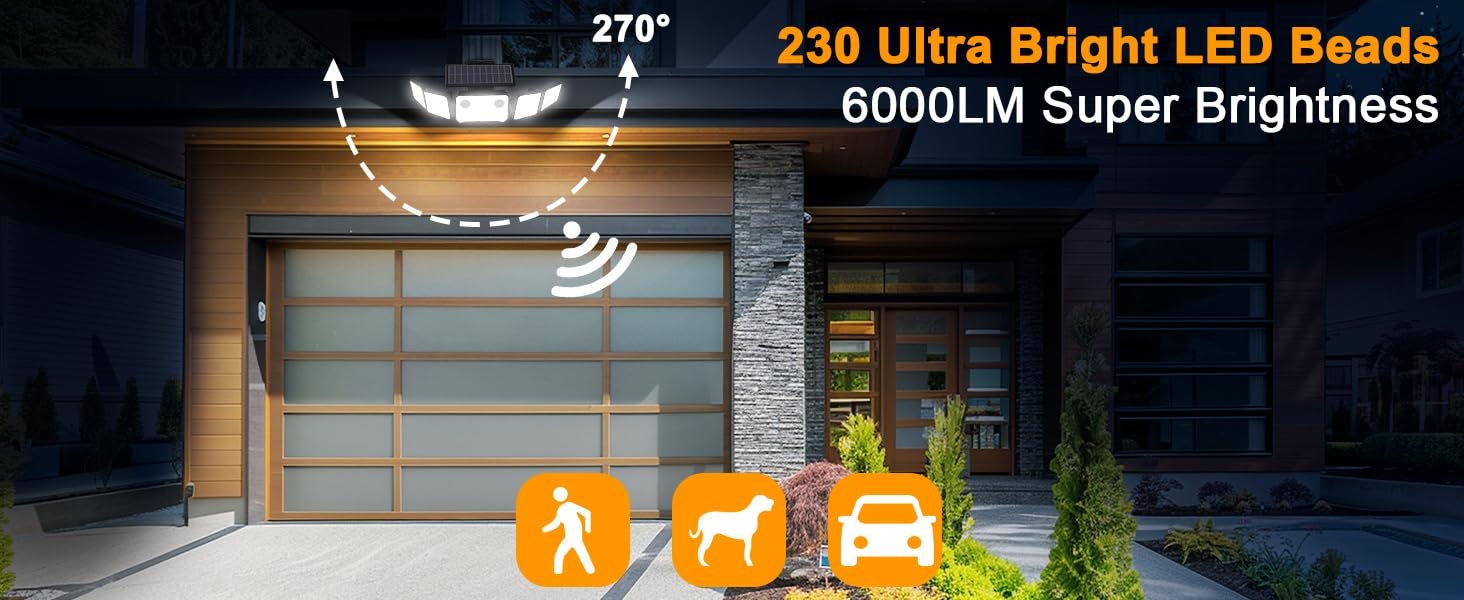 bright solar flood lights