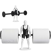 Weightlifter Toilet Paper Holder – 3D Printed Weightlifter Stand for Fitness Fans | Fun Bathroom ...