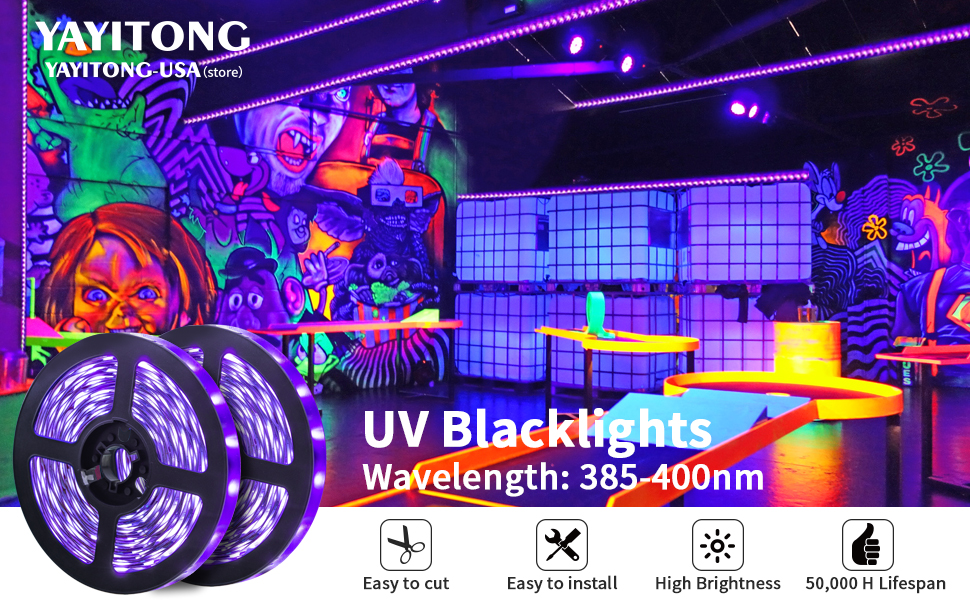 YIAYETOG Black Light