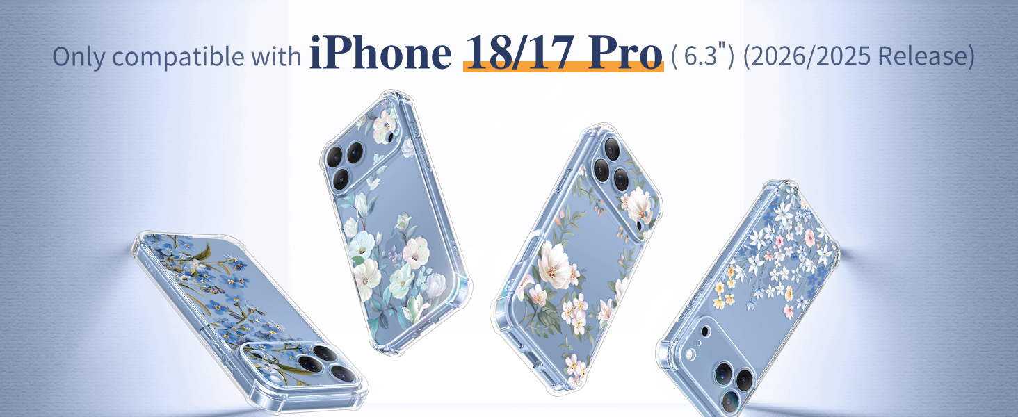 GVIEWIN Case Compatible with iPhone 18 Pro/17 Pro
