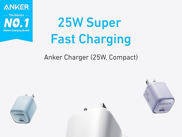 Power Up with 25W Super Fast Charging
