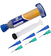 Essmetuin Low Temp Solder Paste(30g), Sn42Bi58 138? Melting Point Lead Free No Clean Tin Paste, S...